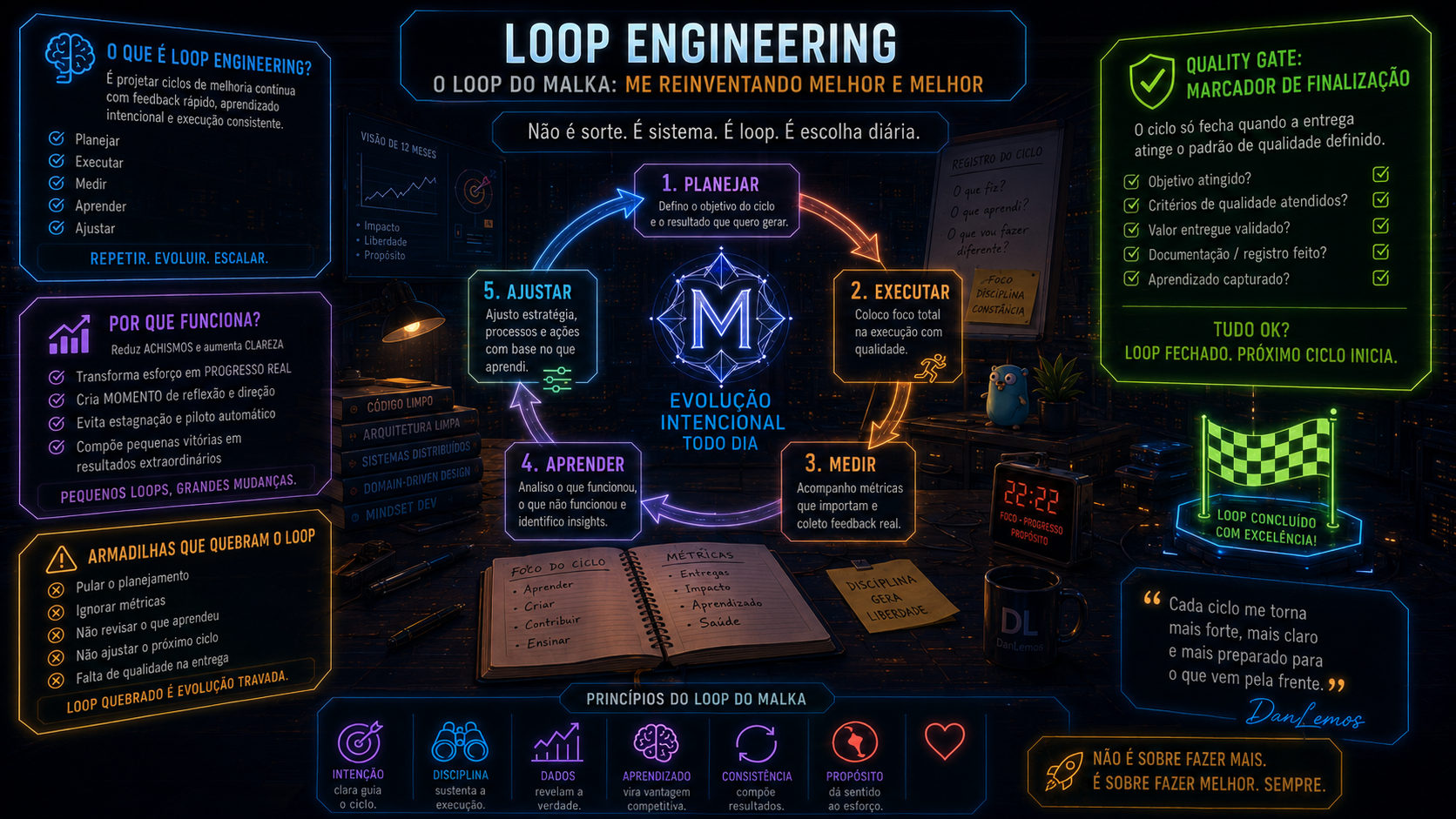 Loop Engineering - for thought in chain(prompts)